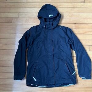 Helly Hansen Helly Tech Protection Hooded Rain Jacket Women Black Medium Unisex